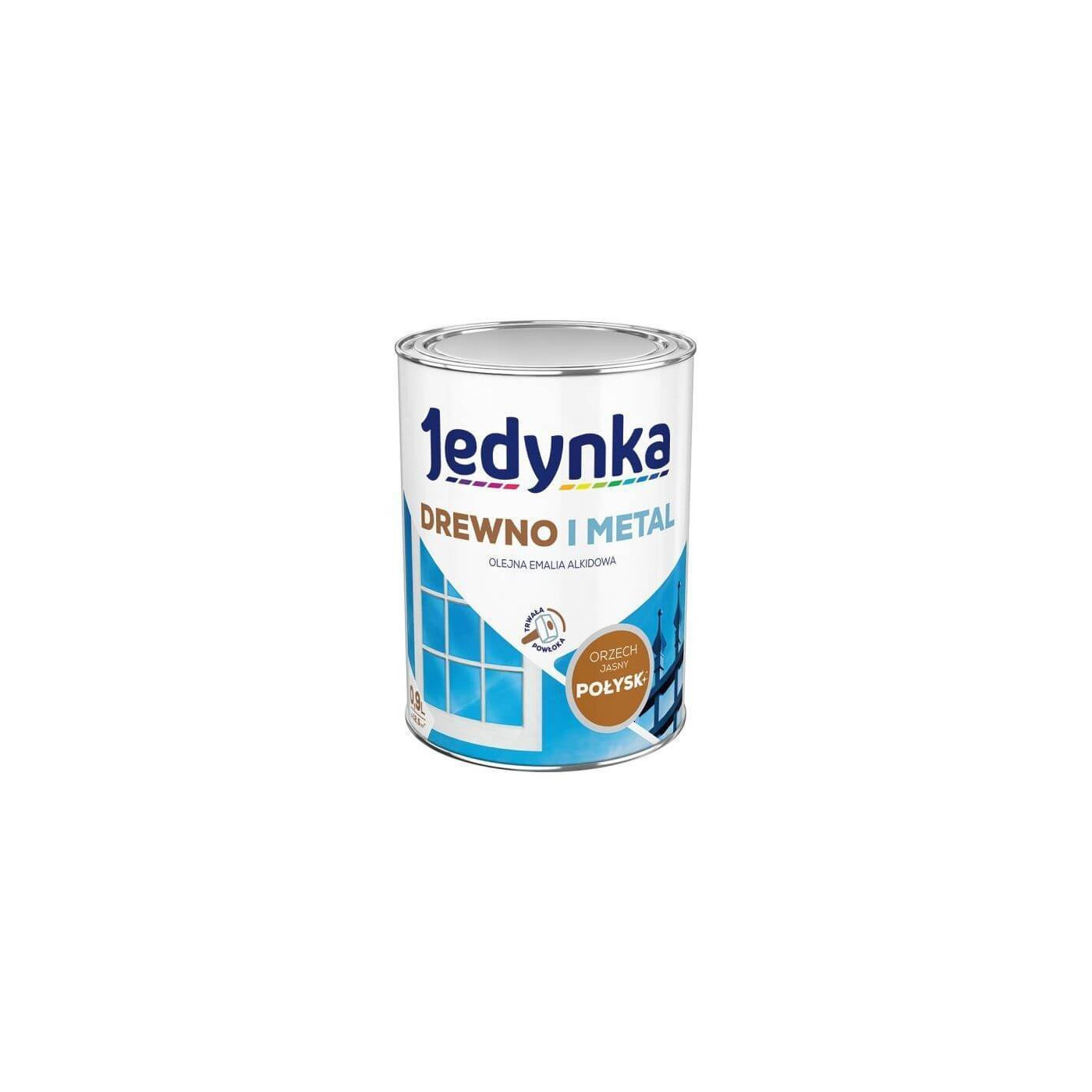 Farba Drewno I Metal Orzech Jasny 0,9L Jedynka-Tikkurila