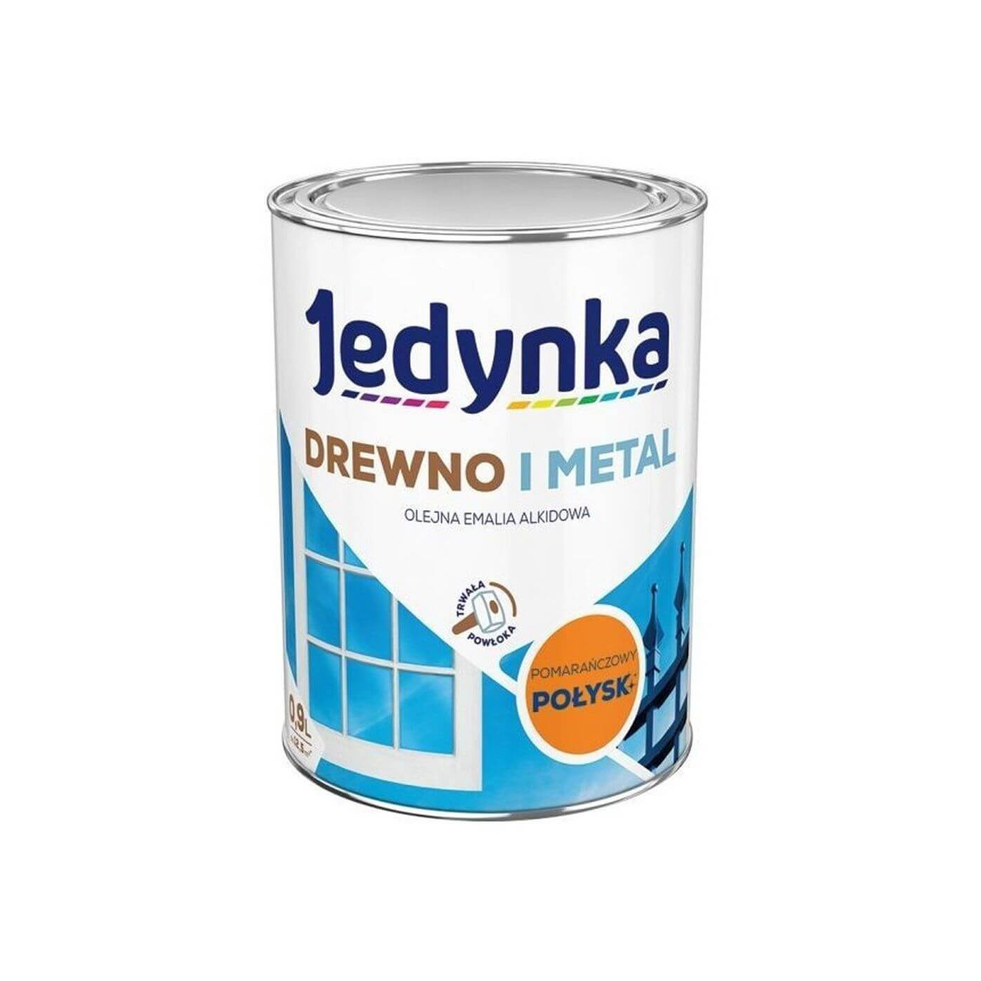 Farba Drewno I Metal Pomarańczowa 0,9L Jedynka-Tikkurila