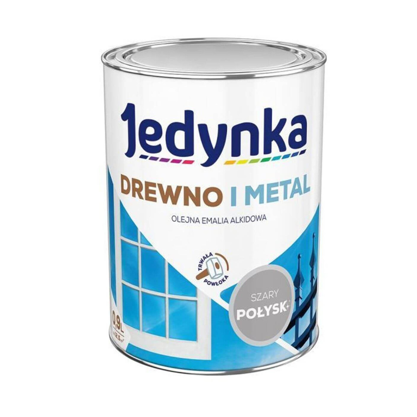Farba Drewno I Metal Szary 0,9L Jedynka-Tikkurila