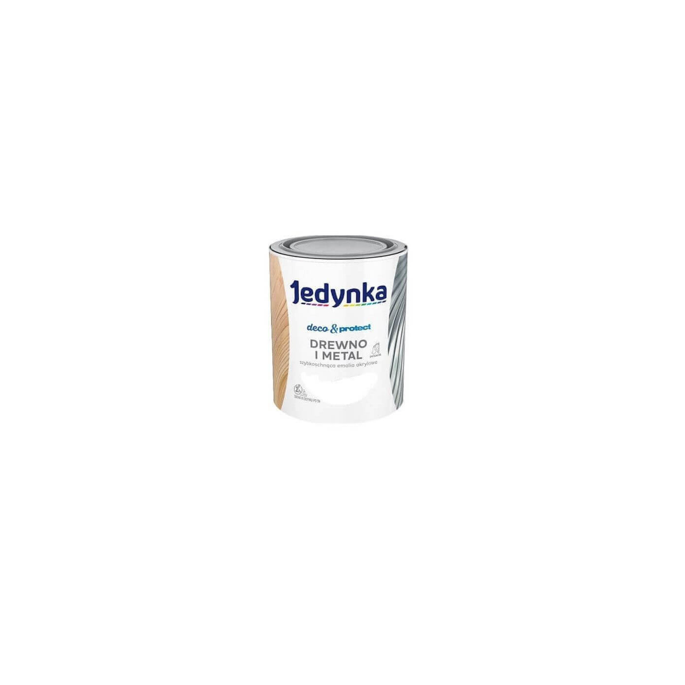 Farba Deco & Protect Drewno I Metal Biały Mat 0,2L Jedynka-Tikkurila