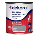 Emalia Antykorozyjna Srebrny Metaliczny 0,65L Dekoral