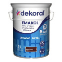 Emalia Olejno-Alkidowa Emakol Strong Brązowy Ciemny 5L Dekoral