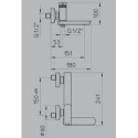 Bateria Wannowa Ścienna Mis 56115453 Palazzani