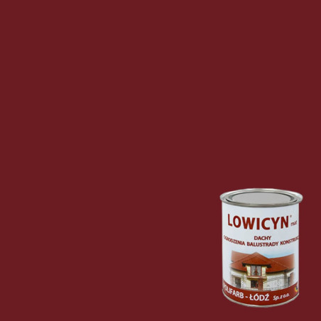 Farba Lowicyn Mahoń 10L Polifarb Łódź