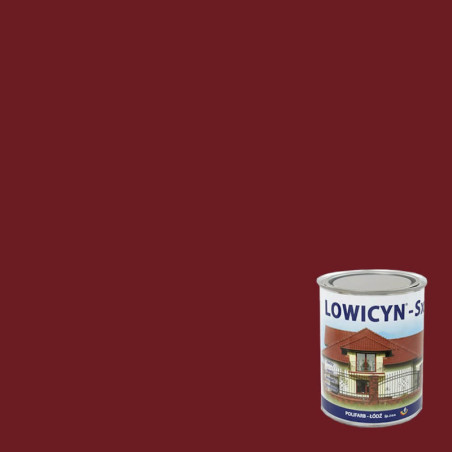 Farba Lowicyn-Sx Mahoń 0,8L Polifarb Łódź