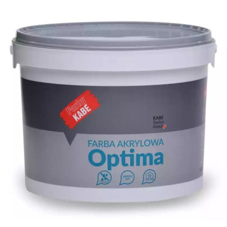 Farba Akrylowa Optima Baza A 10L Kabe