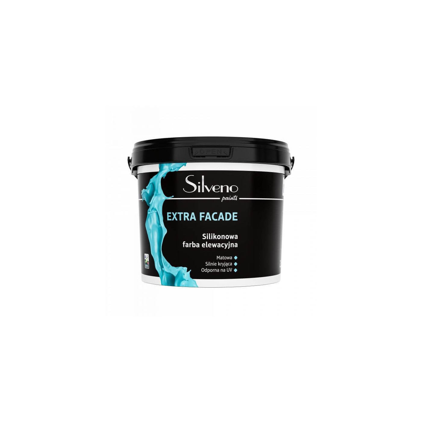 Farba Extra Facade Biała Baza 1 2,5L F125 Silveno