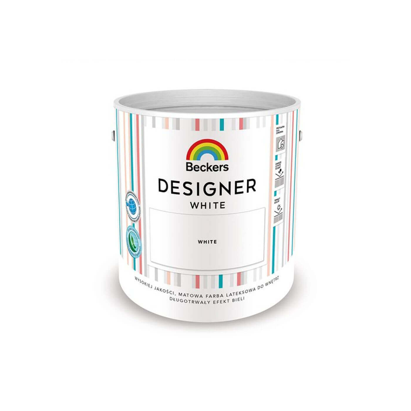 Farba Lateksowa Designer White 5L Beckers
