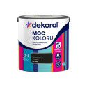 Farba Moc Koloru Mała Czarna 2,5L Dekoral