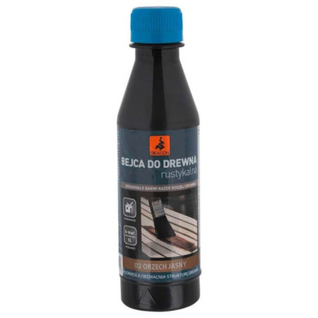 Bejca Do Drewna Rustykalna Orzech Jasny 0,2L Dragon