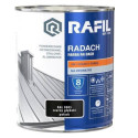 Farba Na Dach Radach 10L Czarny Połysk RAL 9005 Rafil