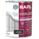 Farba Do Bram i Ogrodzeń Rafil Czarny MAT 3L RAL 9005 Rafil