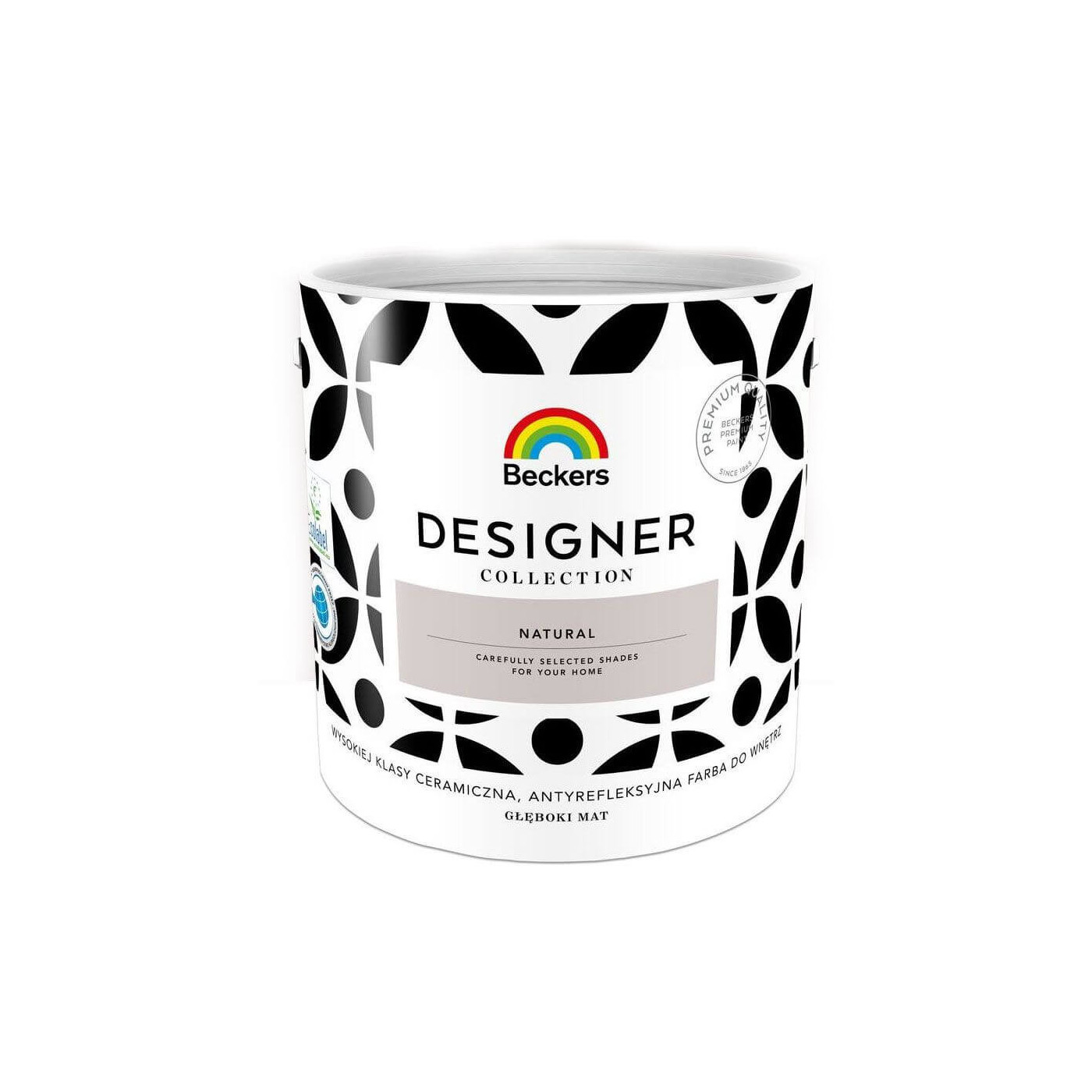 Farba Ceramiczna Designer Collection Natural 2,5L Beckers