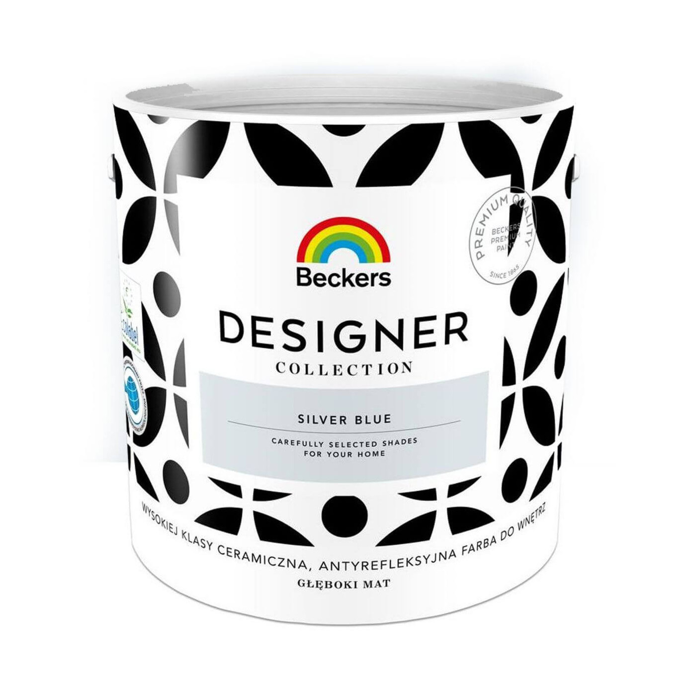 Farba Ceramiczna Designer Collection Silver Blue 2,5L Beckers