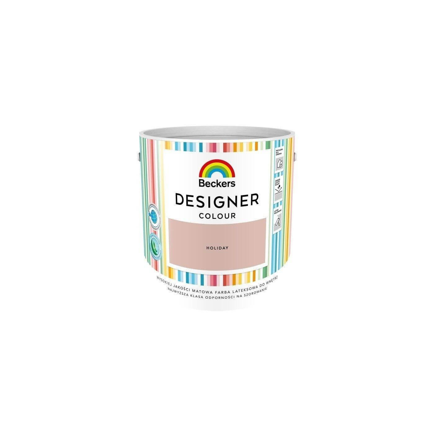 Farba Lateksowa Designer Colour Holiday 2,5L Beckers