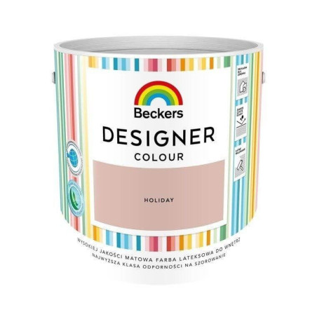 Farba Lateksowa Designer Colour Holiday 2,5L Beckers
