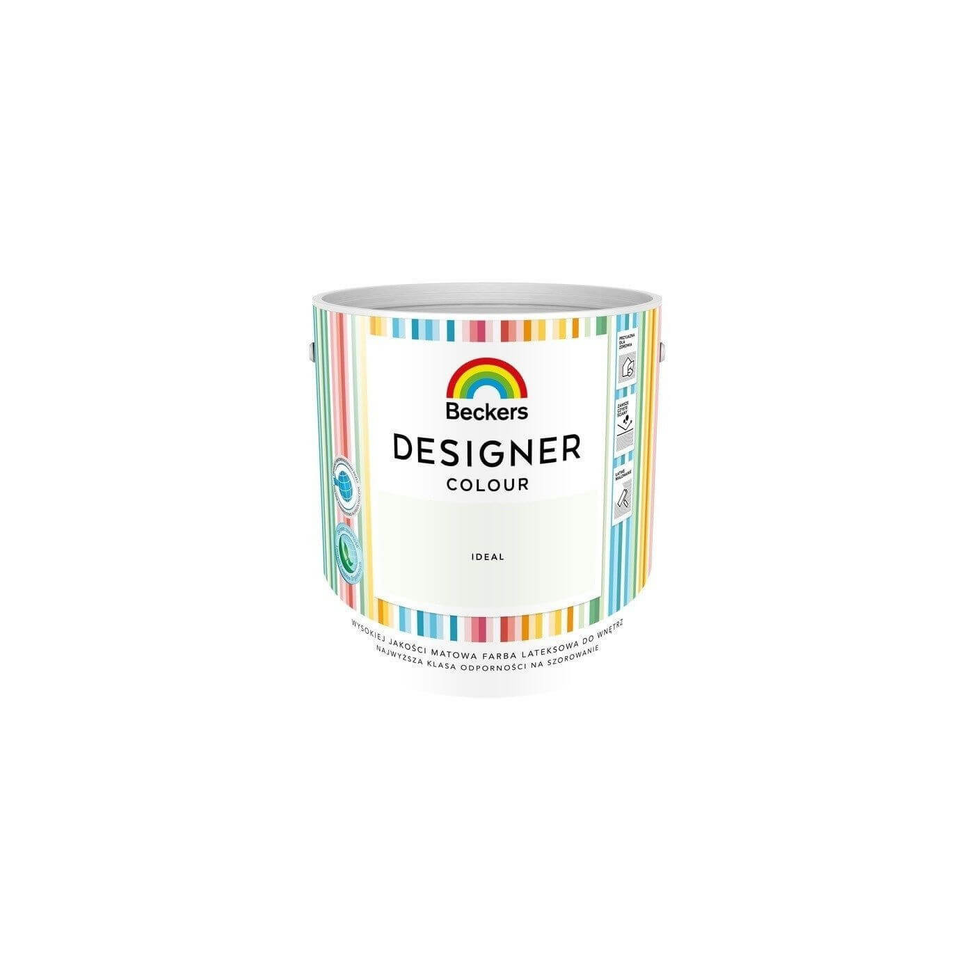 Farba Lateksowa Designer Colour Ideal 2,5L Beckers