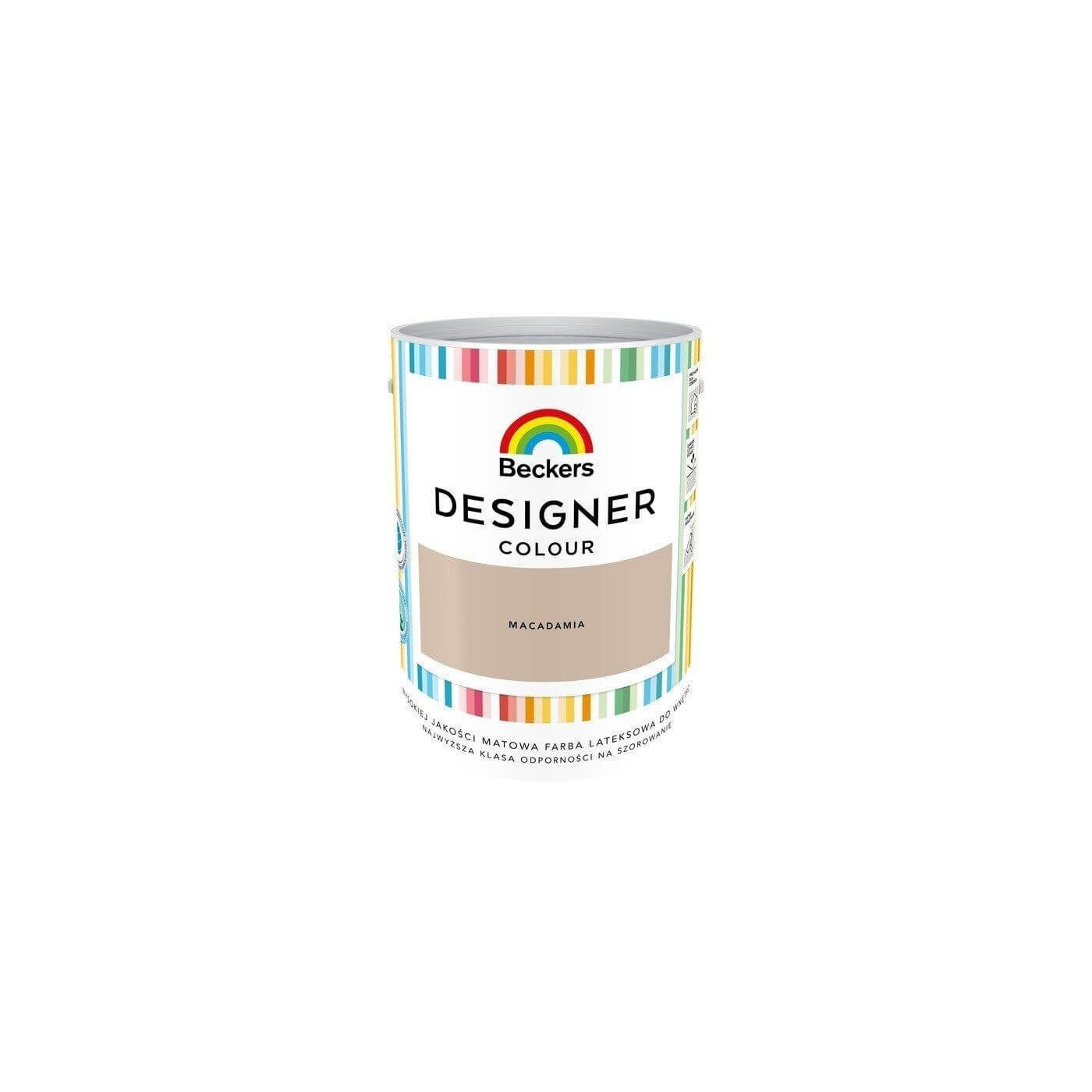 Farba Lateksowa Designer Colour Macadamia 5L Beckers