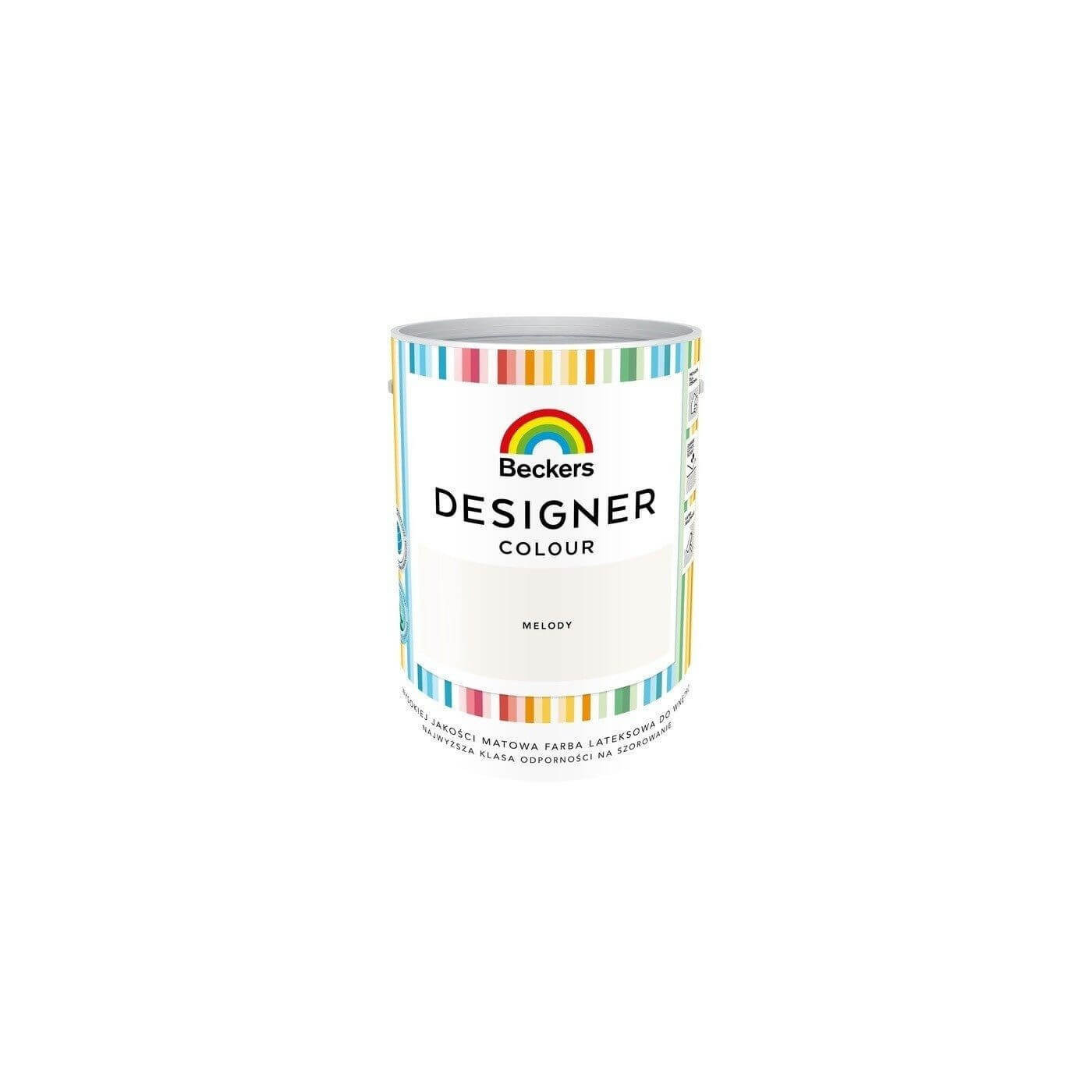 Farba Lateksowa Designer Colour 5L Melody Beckers