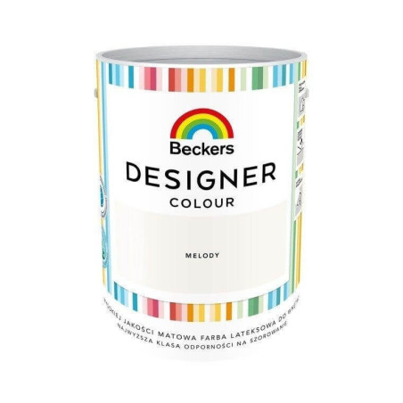 Farba Lateksowa Designer Colour 5L Melody Beckers