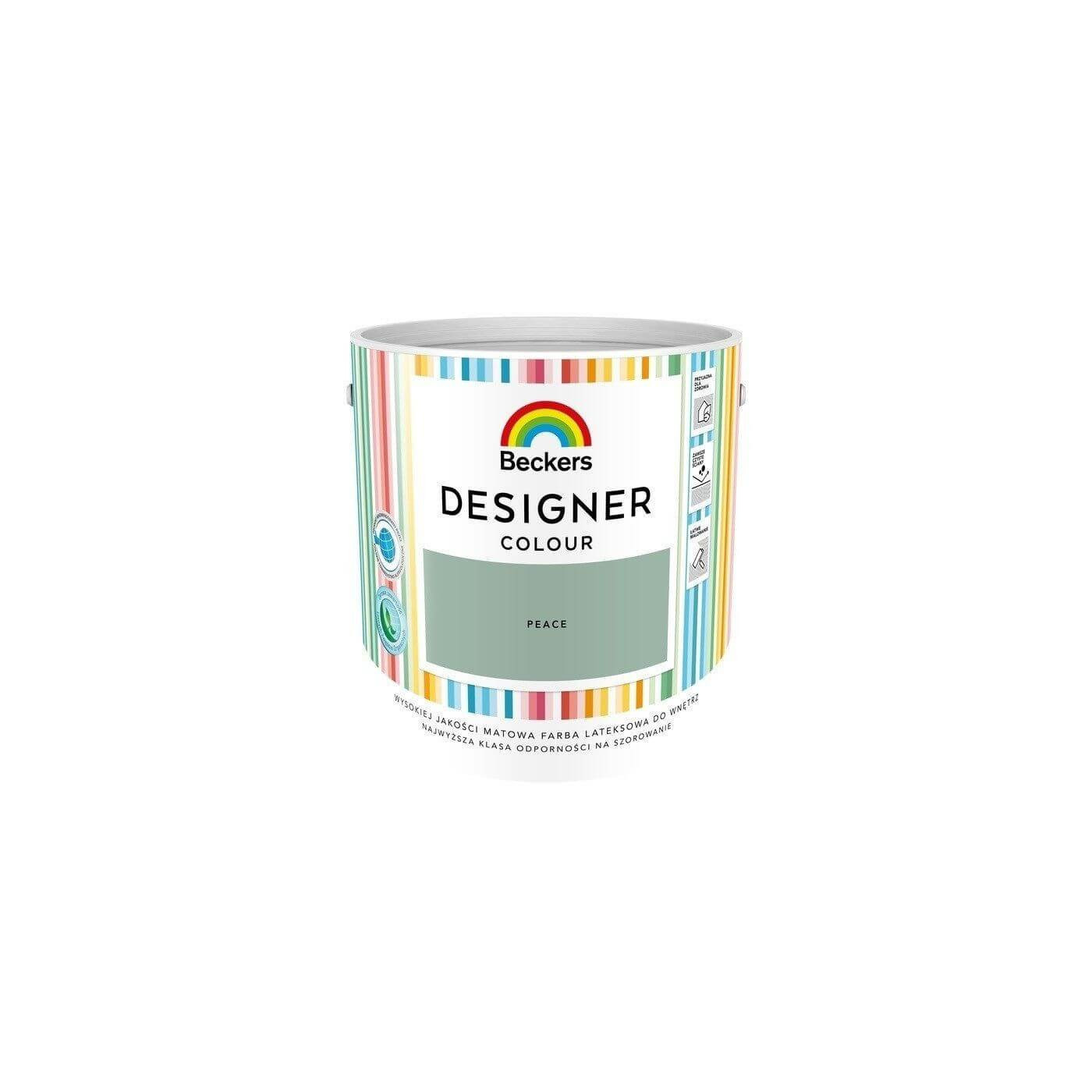 Farba Lateksowa Designer Colour 2,5L Peace Beckers