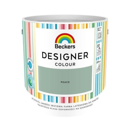 Farba Lateksowa Designer Colour 2,5L Peace Beckers