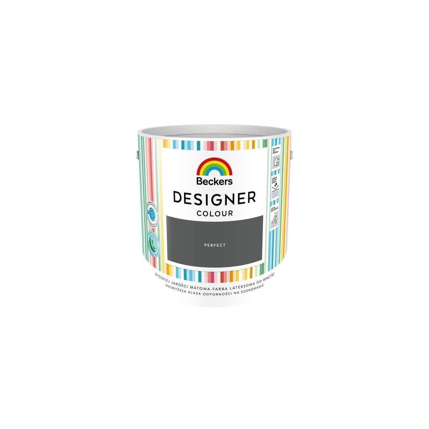 Farba Lateksowa Designer Colour 2,5L Perfect Beckers