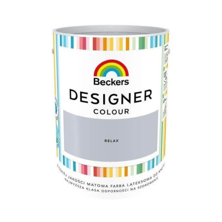 Farba Lateksowa Designer Colour 5L Relax Beckers