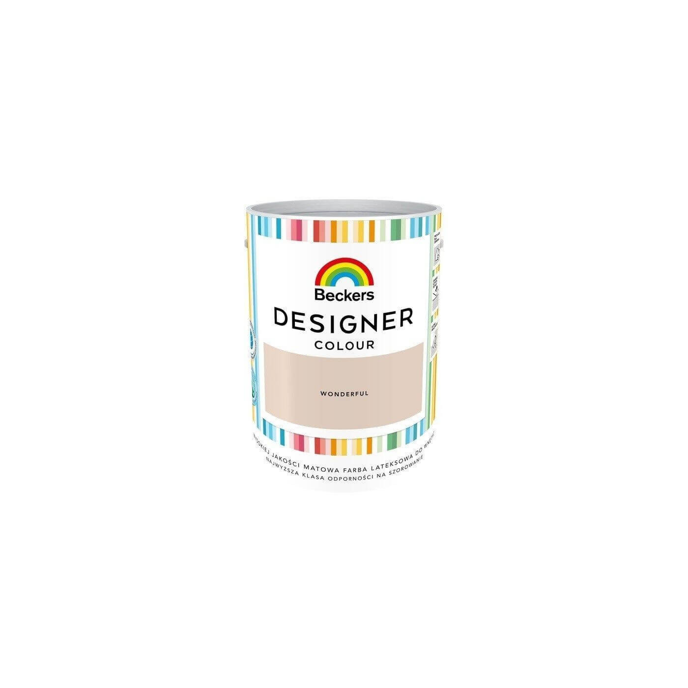 Farba Lateksowa Designer Colour 5L Wonderful Beckers