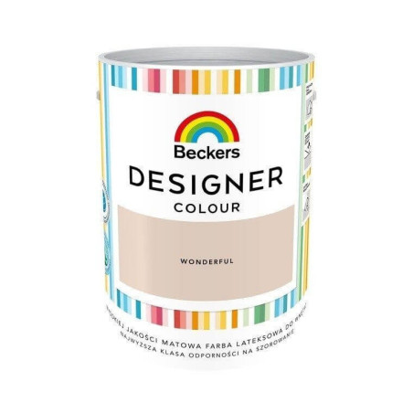 Farba Lateksowa Designer Colour 5L Wonderful Beckers