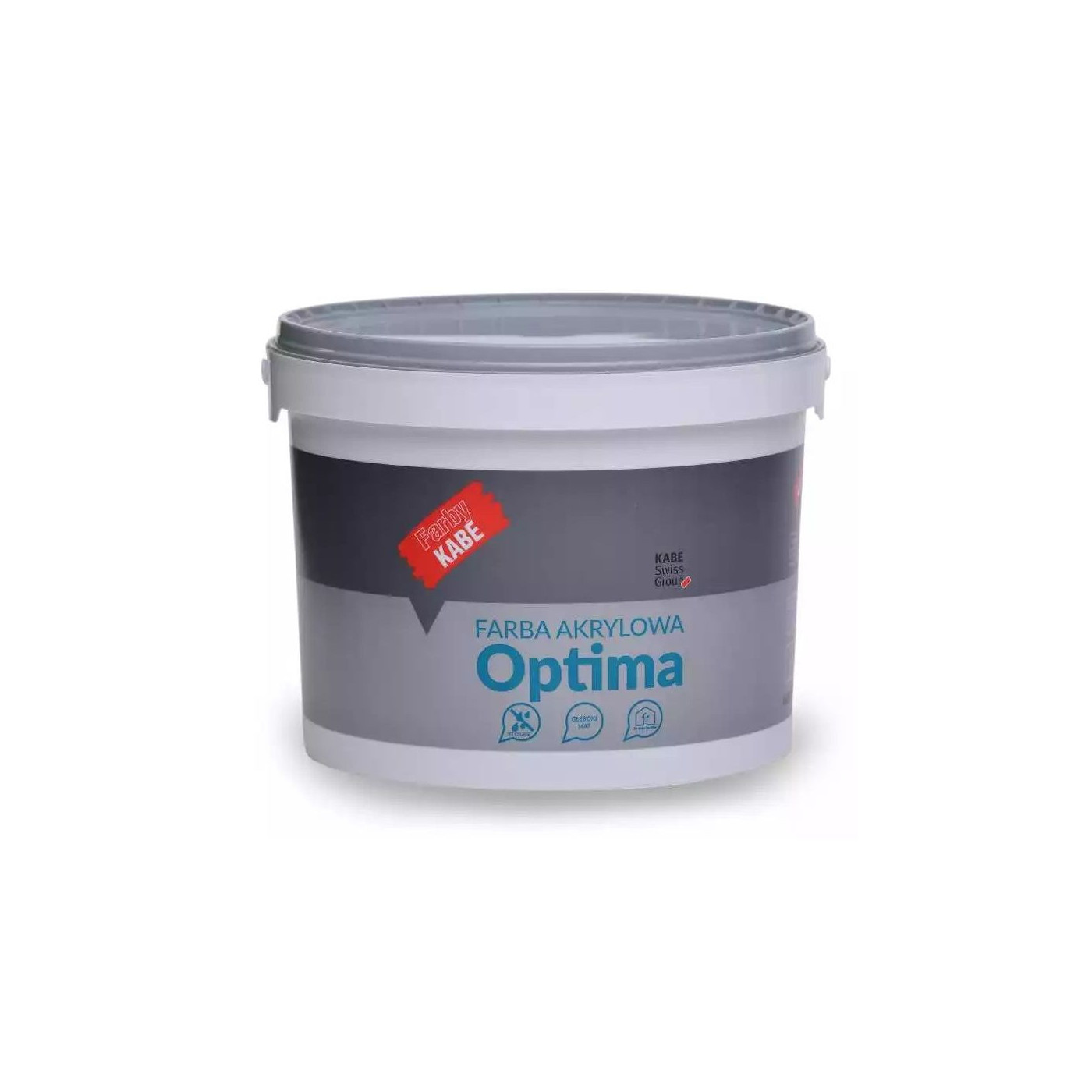 Farba Akrylowa Optima Baza A 5L Kabe