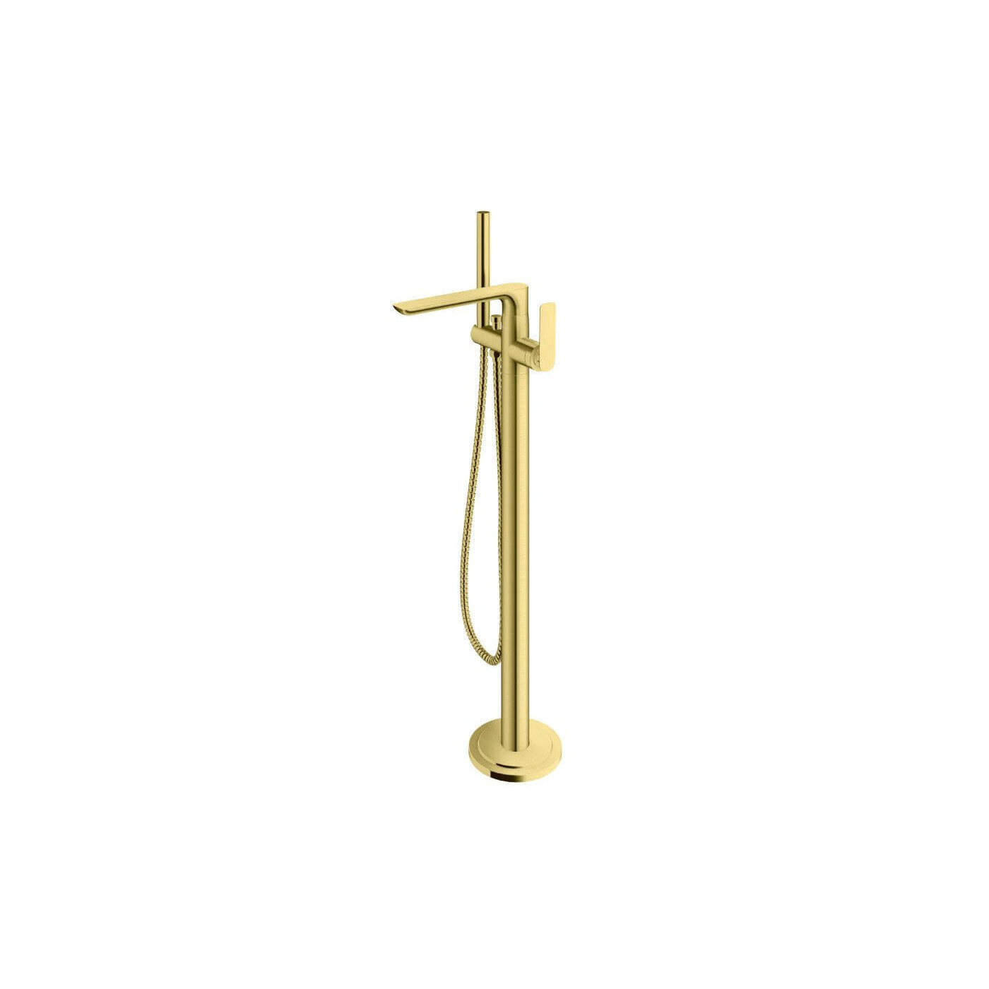 Bateria Wannowa Wolnostojąca Experience Brushed Gold QF1165EGDB Kohlman