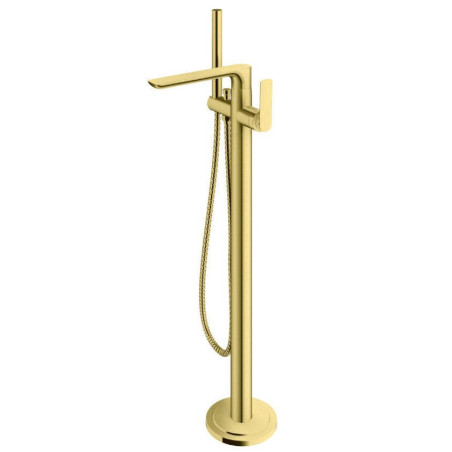 Bateria Wannowa Wolnostojąca Experience Brushed Gold QF1165EGDB Kohlman