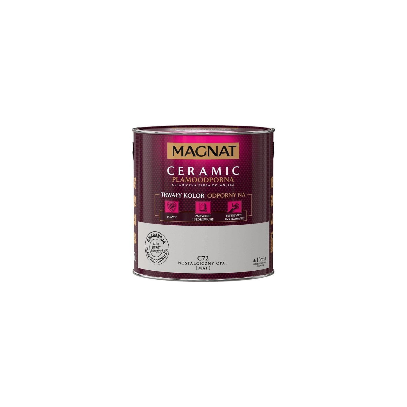 Farba Ceramiczna Magnat Ceramic C72 Nostalgiczny Opal 2,5l Magnat