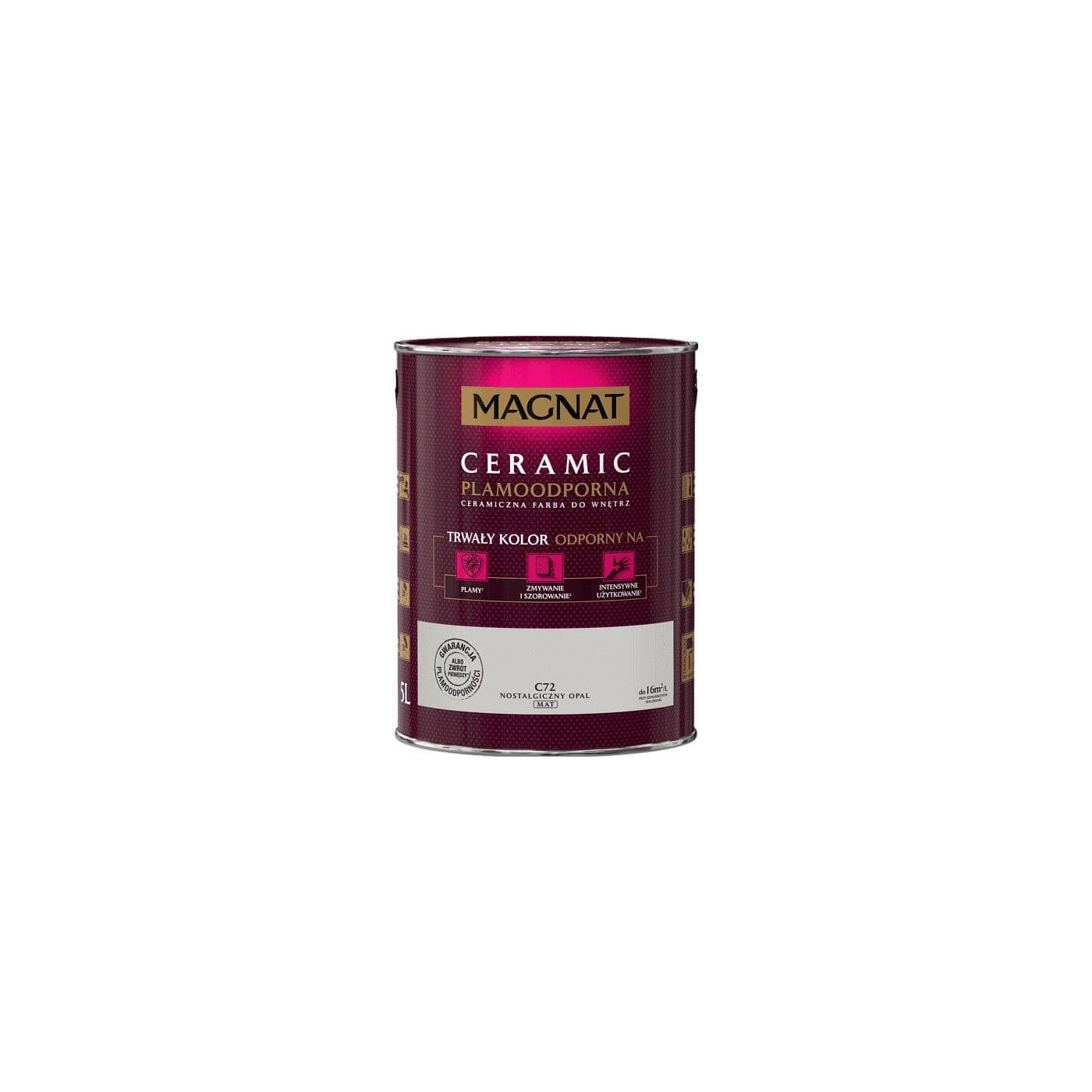 Farba Ceramiczna Magnat Ceramic C72 Nostalgiczny Opal 5l Magnat