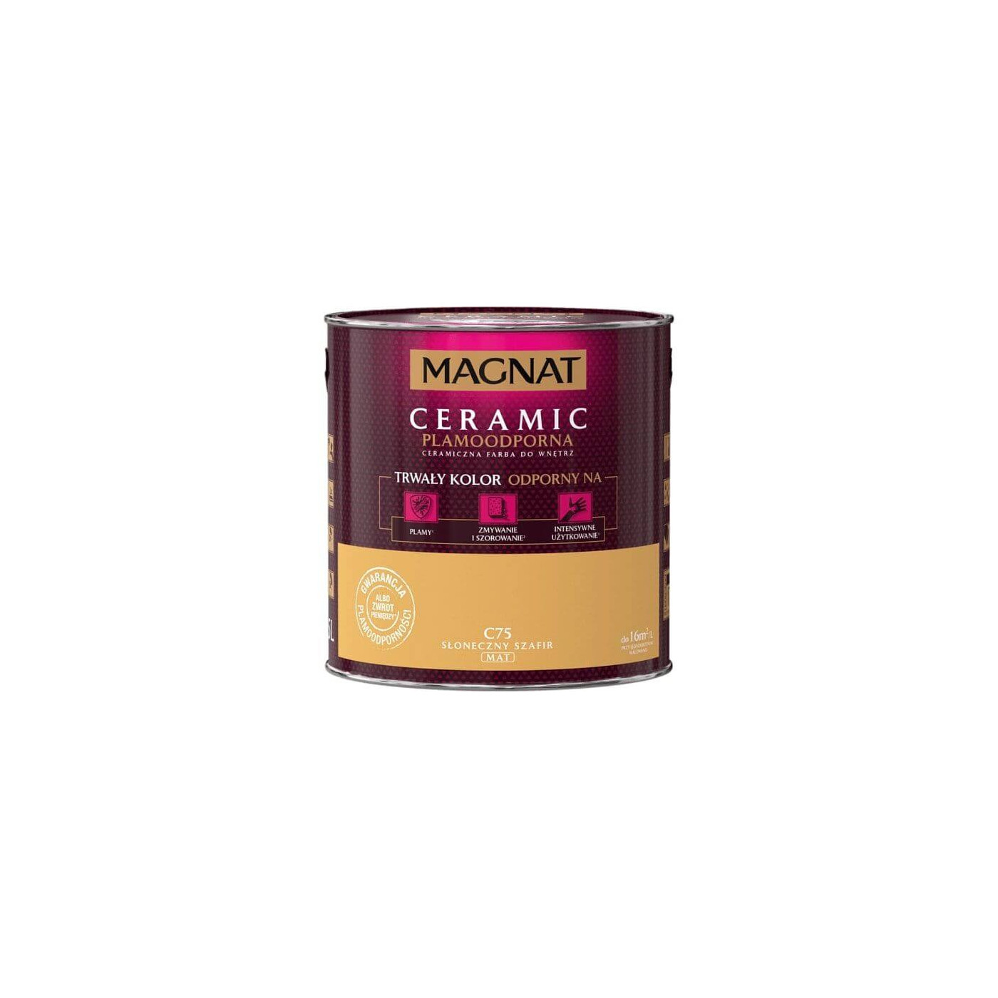 Farba Ceramiczna Magnat Ceramic C75 Słoneczny Szafir 2,5L Magnat