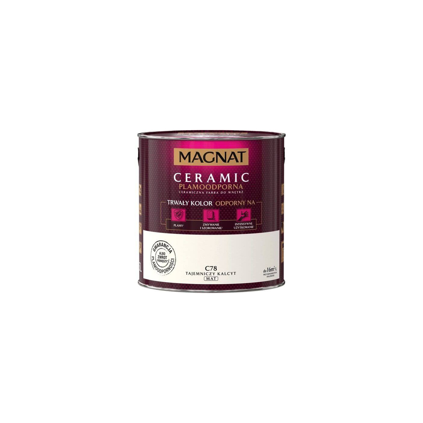Farba Ceramiczna Magnat Ceramic C78 Tajemniczy Kalcyt 2,5L Magnat