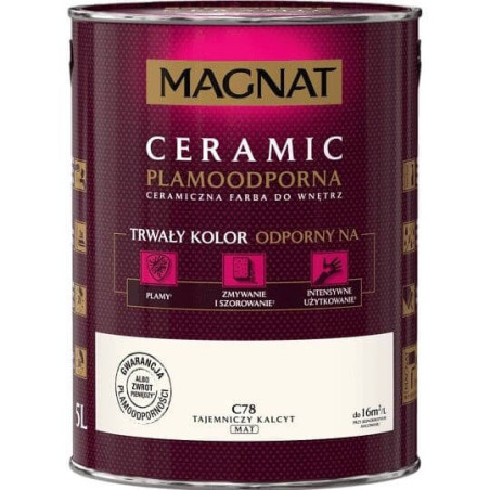 Farba Ceramiczna Magnat Ceramic C78 Tajemniczy Kalcyt 5L Magnat