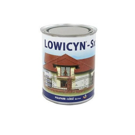 Farba Lowicyn SX Szary Antracyt 0.8L RAL7016 Polifarb-Łódź