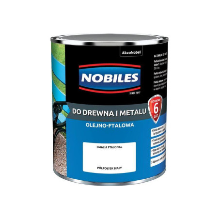 Farba Ftalonal Biały 0,7L Nobiles