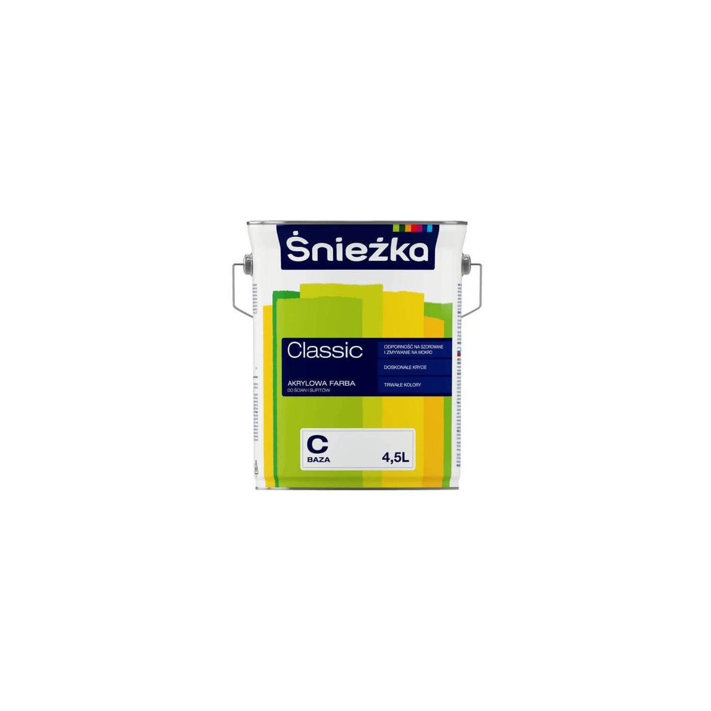 Emalia Akrylowa Classic Baza C 4.5L Śnieżka