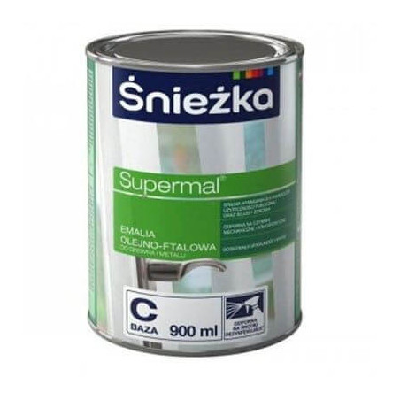 Emalia Ftalowa Supermal Baza C 4.5L Śnieżka