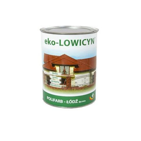 Farba Do Dachów Eko-Lowicyn Biały 10 L Polifarb Łódź