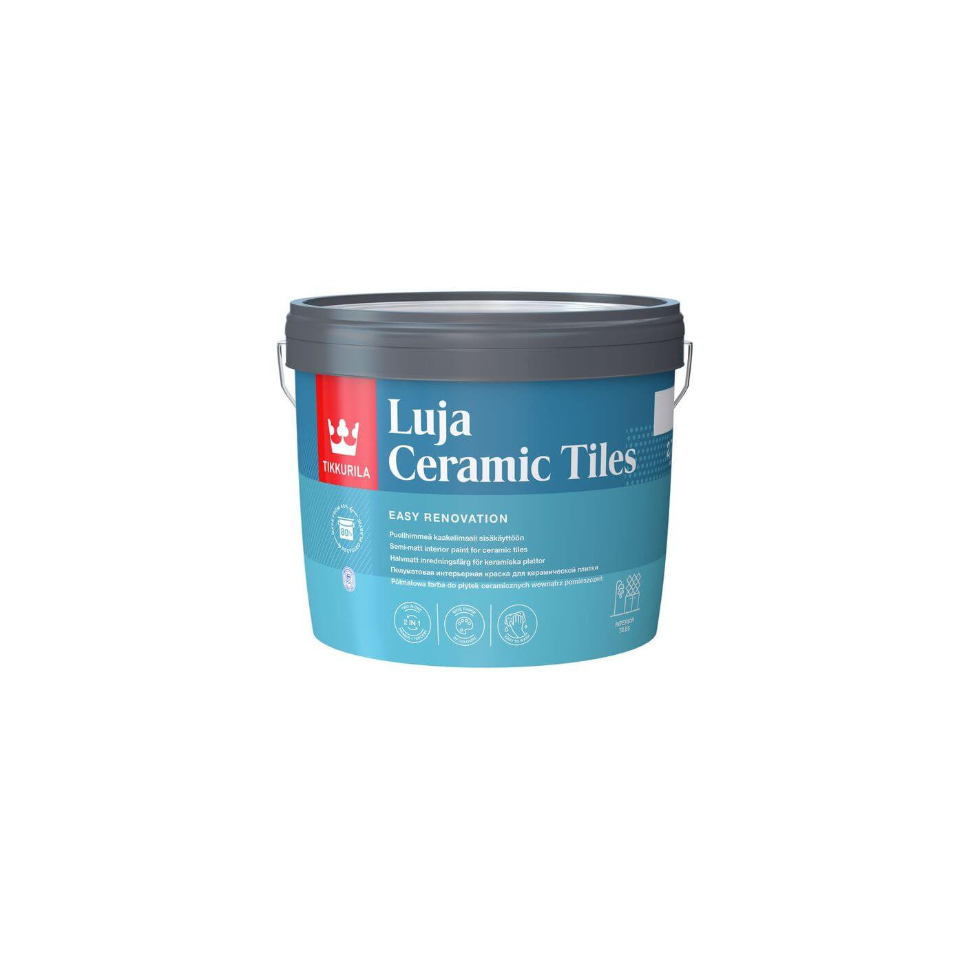 Farba Do Płytek Ceramicznych Luja Ceramic Tiles 2,7L Tikkurila