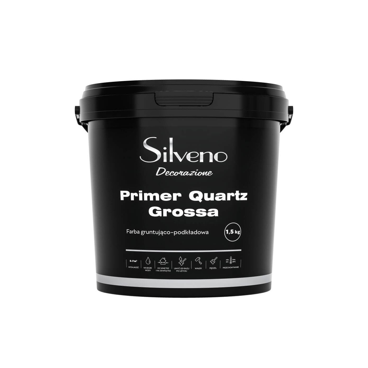 Farba Podkładowa Primer Quartz Grossa 1.5 Kg Silveno