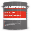 Reno-Dach Farba Do Blach Dachowych Brązowy - Formuła Rozcieńczalnikowa 8016 10L Goldmurit