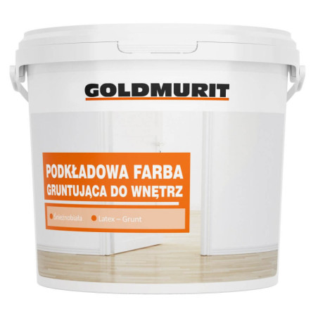 Podkładowa Farba Gruntująca Do Wnętrz 5L Goldmurit