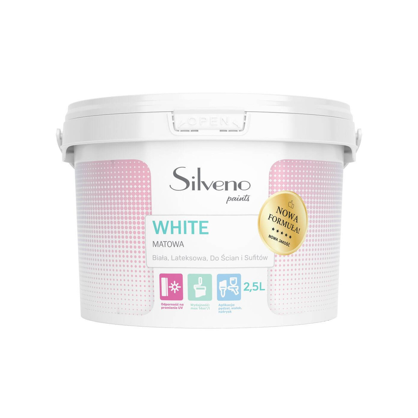 Emulsja White 2.5L Silveno