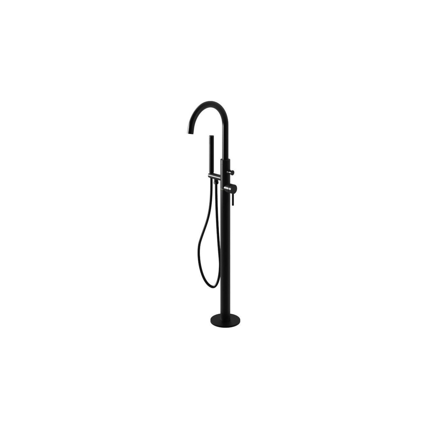 Bateria Wannowa Wolnostojąca Axel Black QF1165AB Kohlman