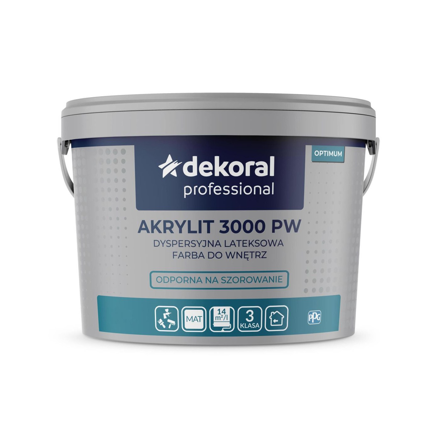 Farba Lateksowa Professional Baza LN 9,75L Dekoral